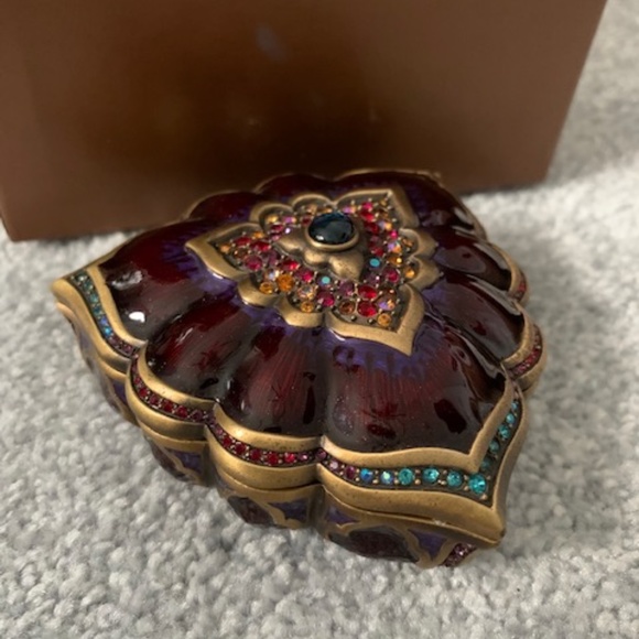 JAY STRONGWATER Trillion Trinket box Swarovski crystal - Picture 7 of 8